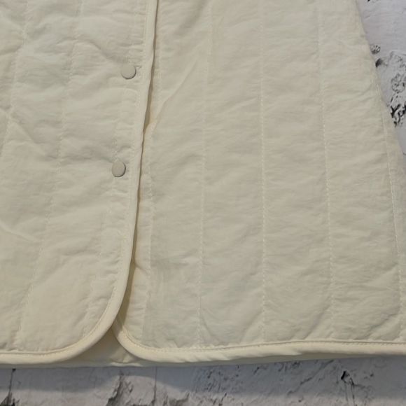 NWT Zara cream button up mini skirt - Picture 5 of 7